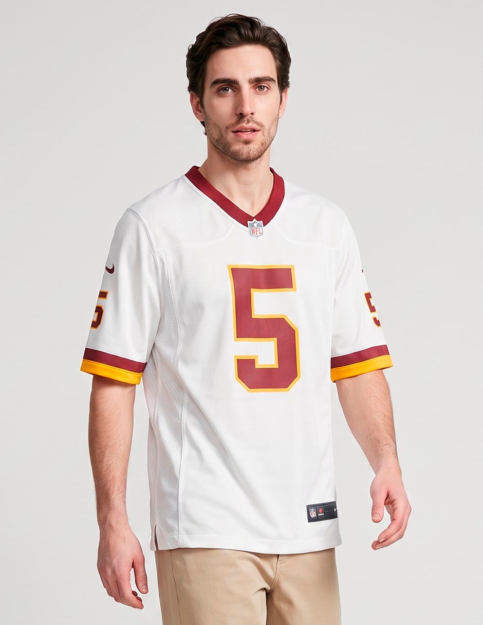 Jersey de washington commanders conmemorativo de manga corta jugador para hombre