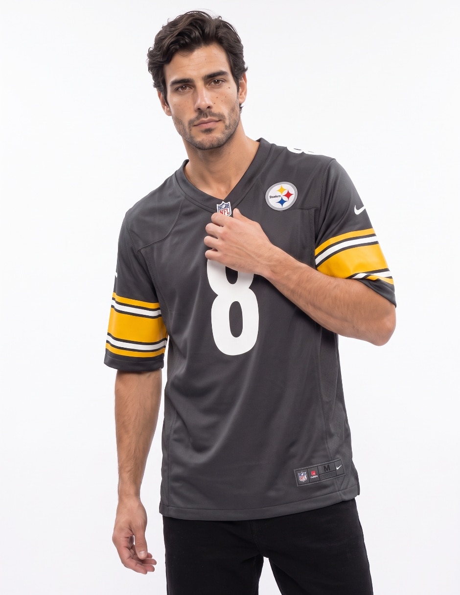 Jersey de detroit lions conmemorativo de manga corta jugador para hombre