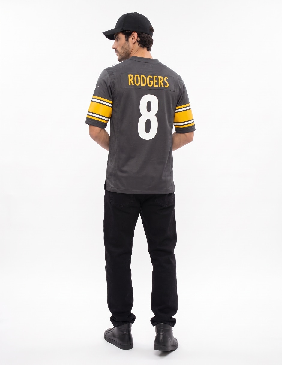 Jersey de detroit lions conmemorativo de manga corta jugador para hombre 2