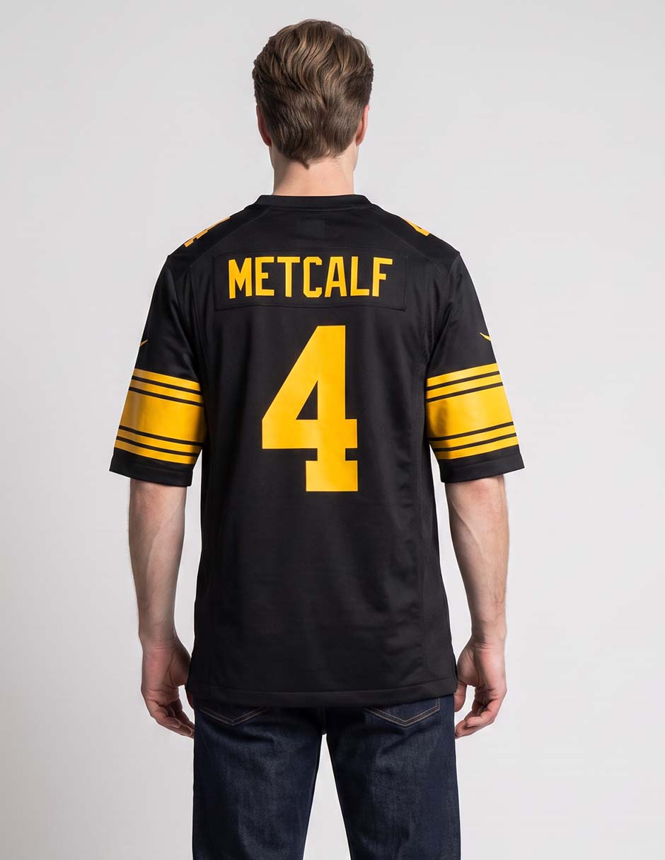 Jersey de Pittsburgh Steelers manga corta jugador para hombre 2