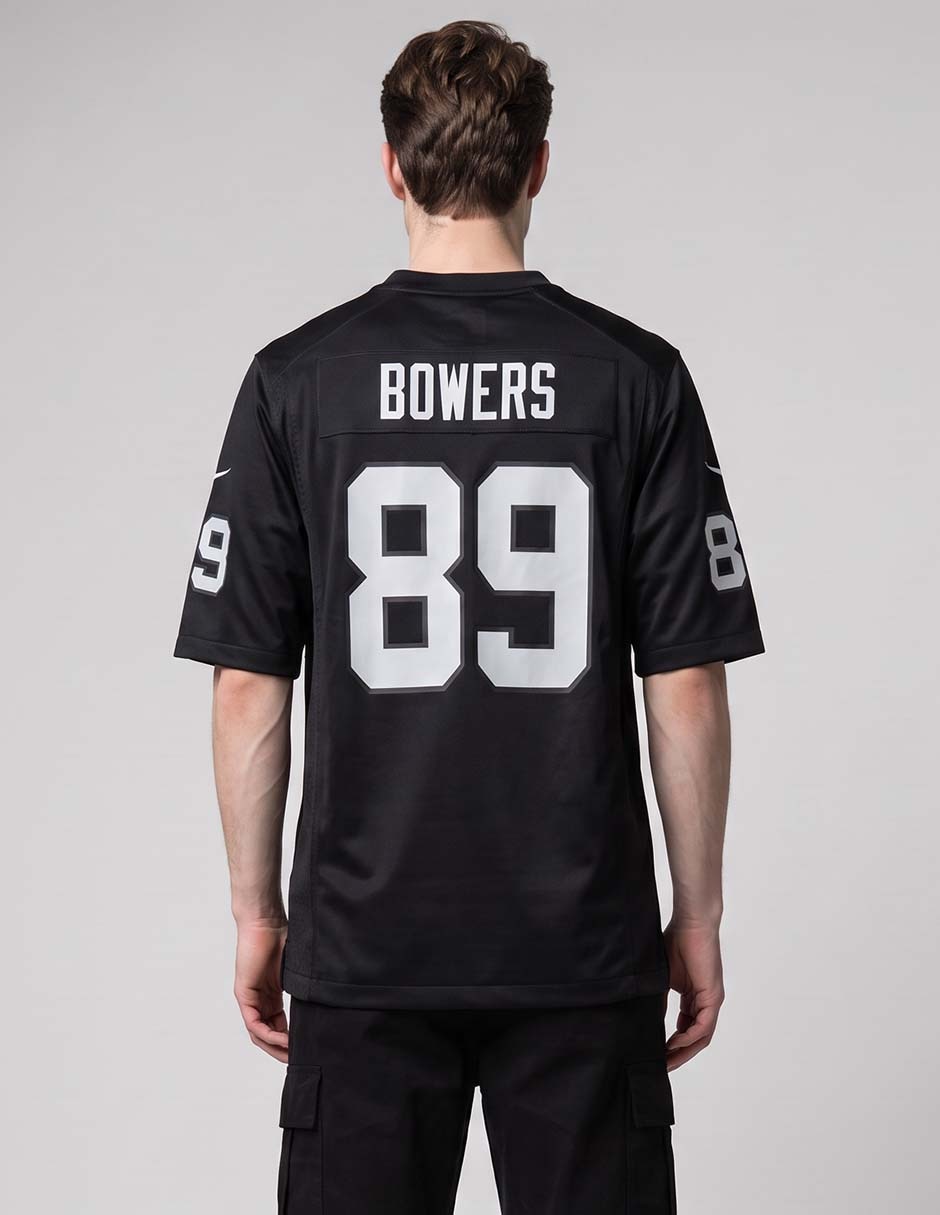 Jersey de Las Vegas Raiders manga corta jugador para hombre 2