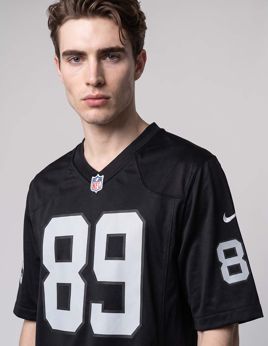 Jersey de Las Vegas Raiders manga corta jugador para hombre 3
