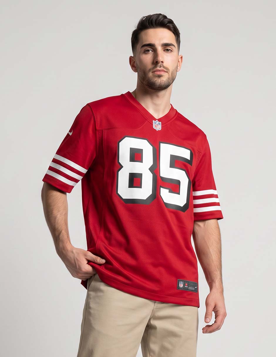 Jersey de San Francisco 49ers manga corta jugador para hombre Jersey de San Francisco 49ers manga corta jugador para hombre