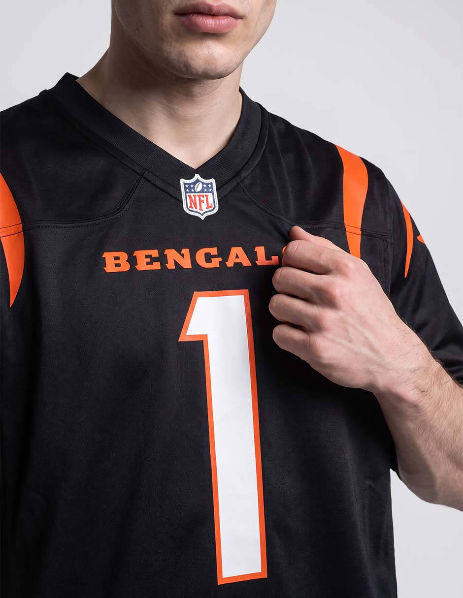 Jersey de cincinnati bengals conmemorativo de ja’marr chase jugador para hombre 2