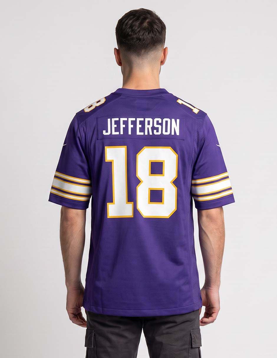 Playera deportiva para fútbol americano Minnesota Vikings para hombre 2