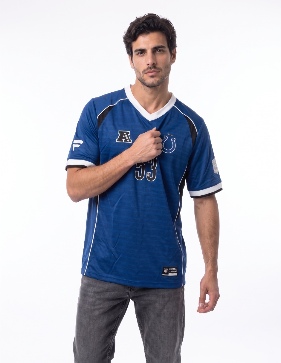 Playera deportiva para Fútbol americano Indianapolis Colts de hombre