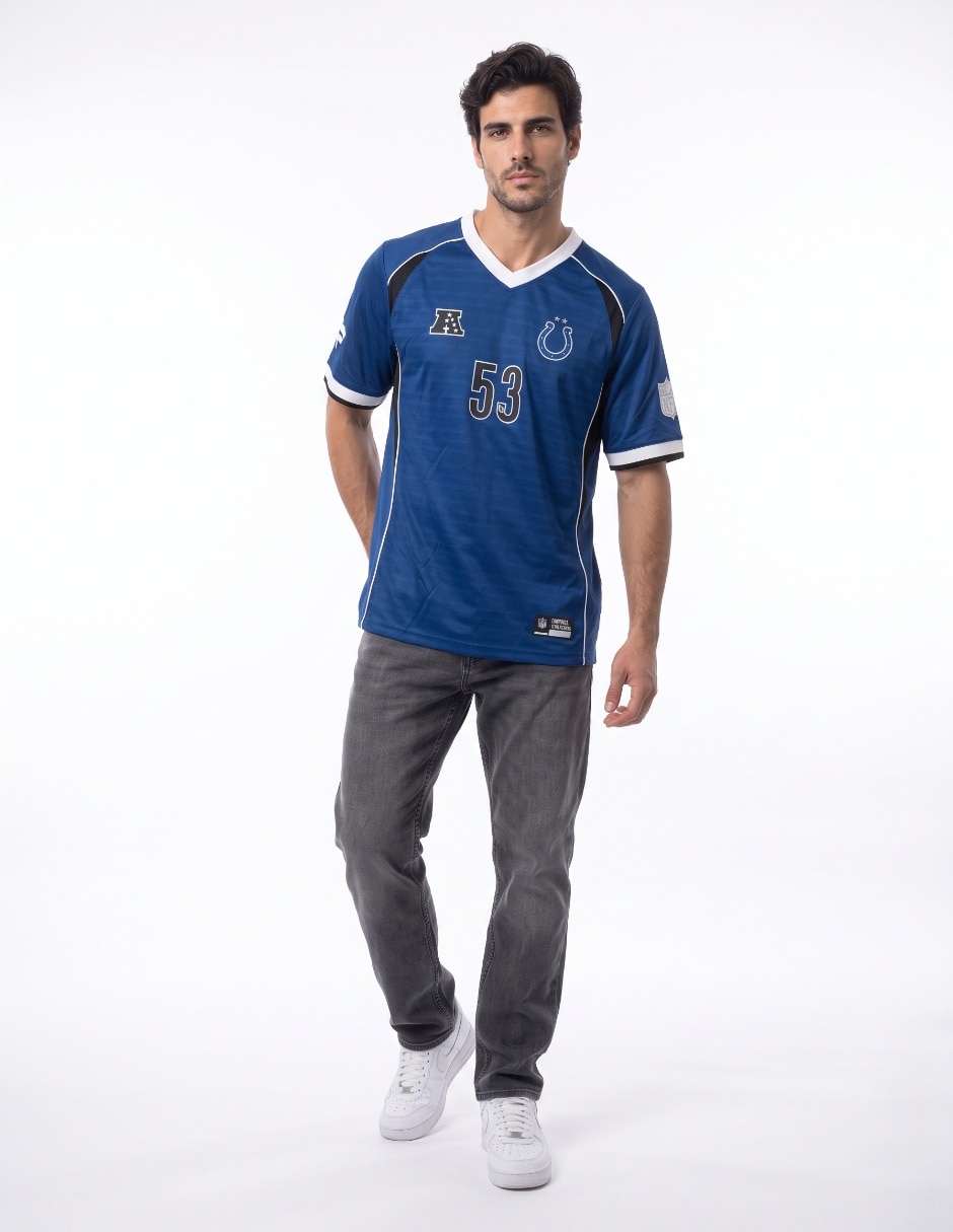 Playera deportiva para Fútbol americano Indianapolis Colts de hombre 3