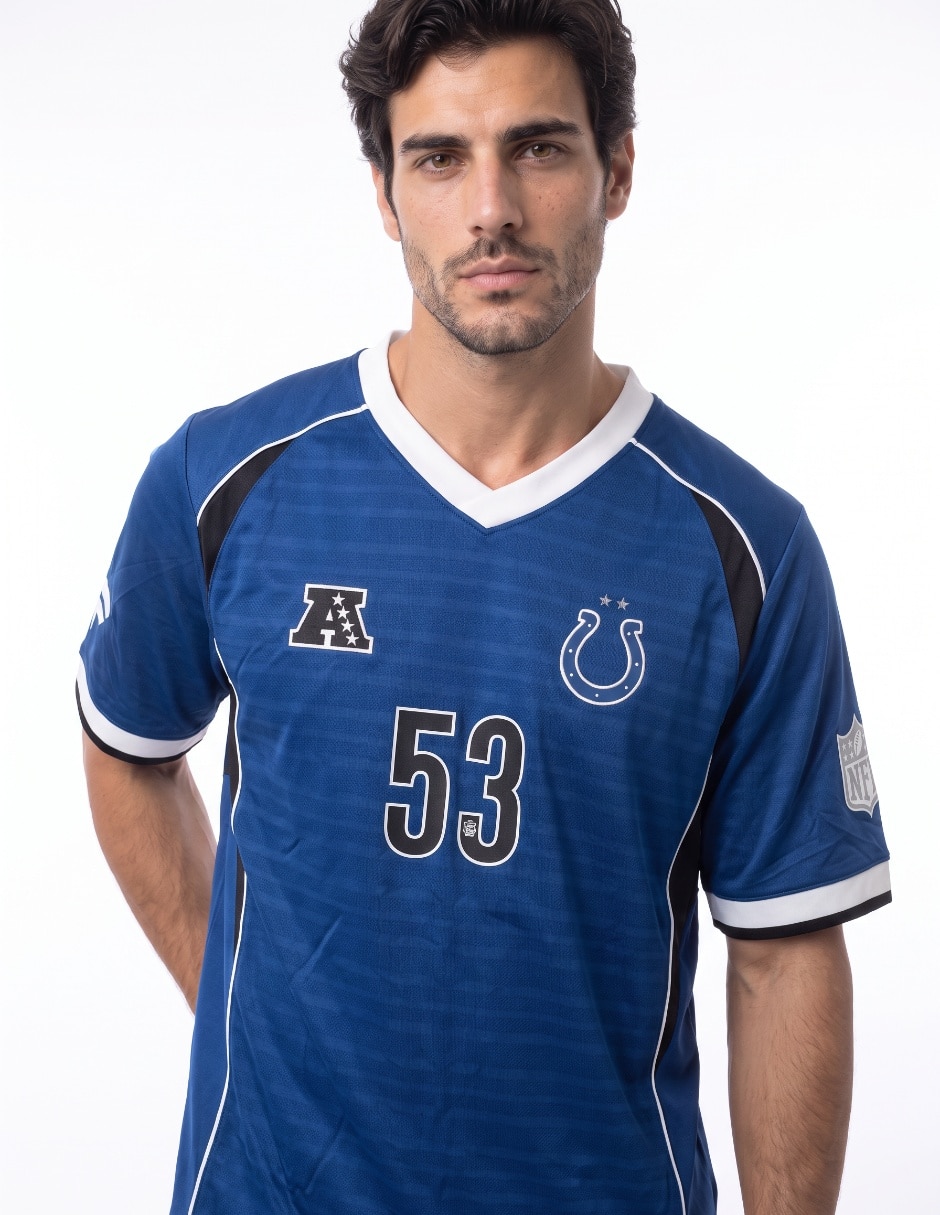 Playera deportiva para Fútbol americano Indianapolis Colts de hombre 4
