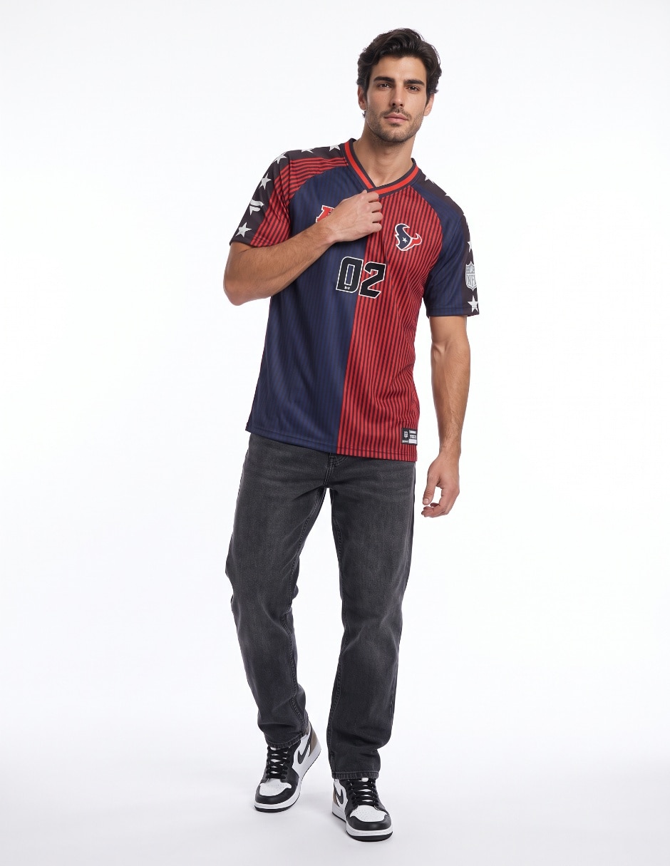 Playera deportiva para Fútbol americano Houston Texans de hombre Playera deportiva para Fútbol americano Houston Texans de hombre