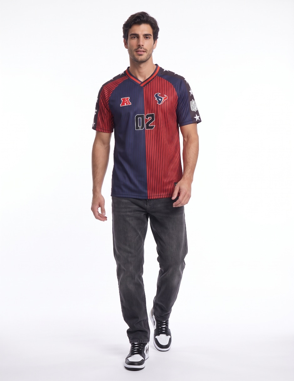 Playera deportiva para Fútbol americano Houston Texans de hombre 3