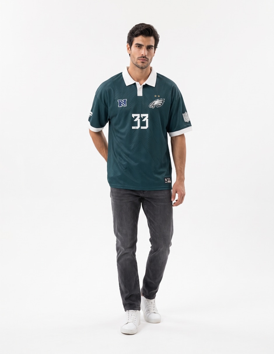 Playera deportiva para Fútbol americano Philadelphia Eagles de hombre 3