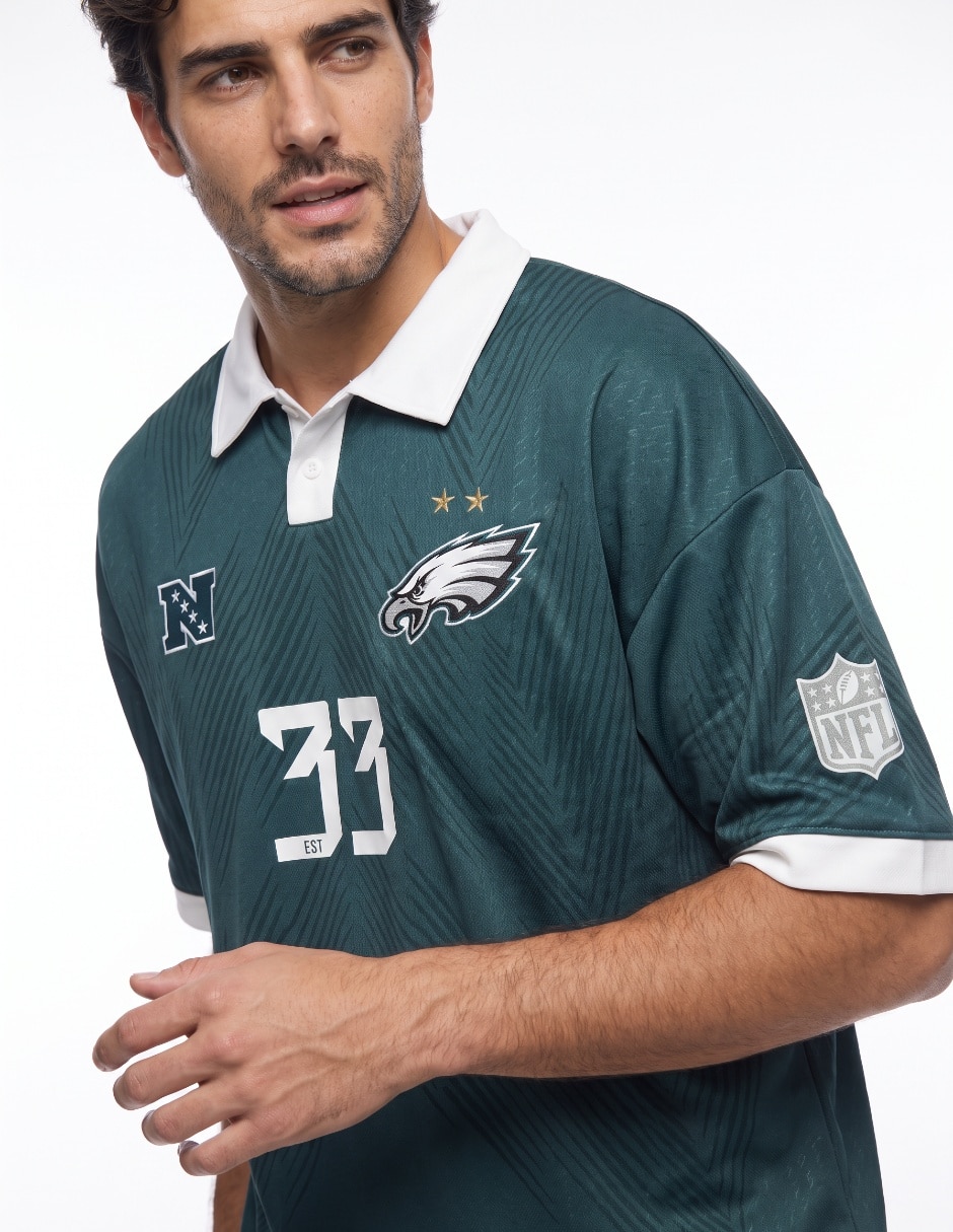 Playera deportiva para Fútbol americano Philadelphia Eagles de hombre 4