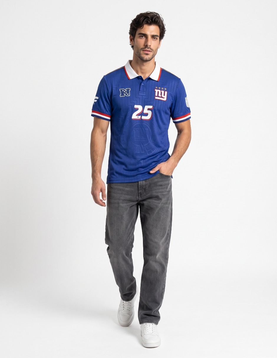 Playera deportiva para fútbol americano New York Giants de hombre