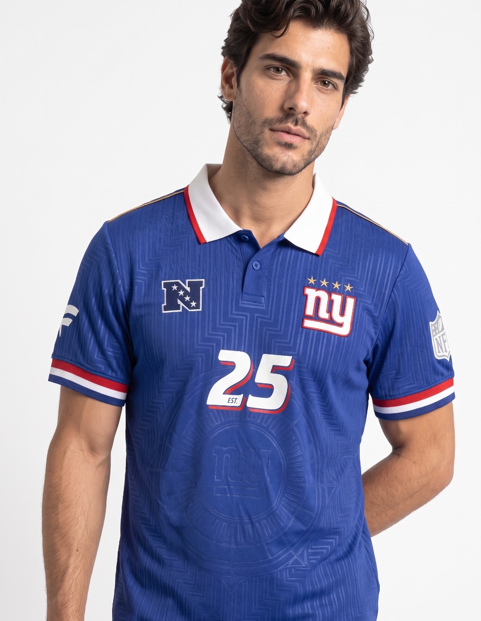 Playera deportiva para fútbol americano New York Giants de hombre 4