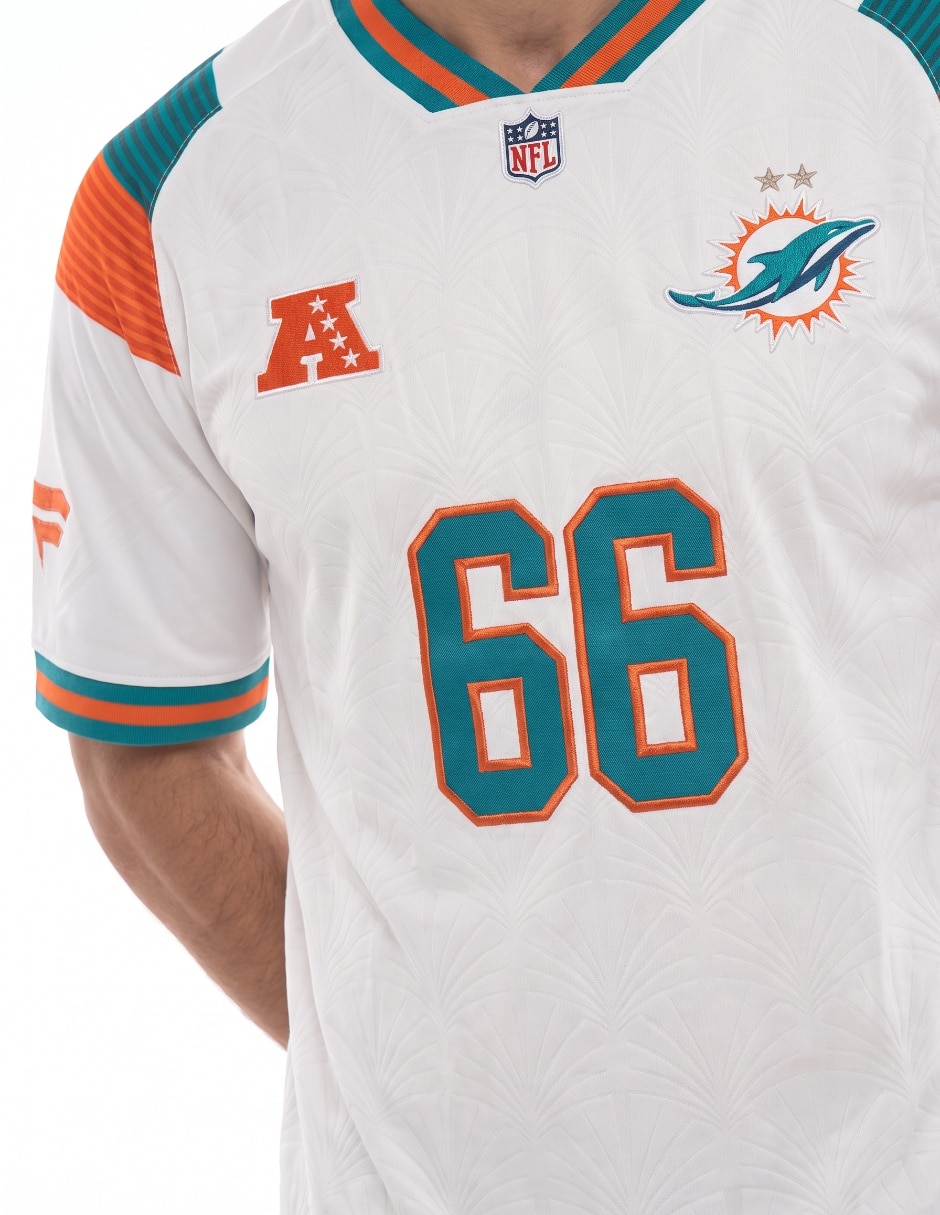 Playera deportiva para Fútbol americano Miami Dolphins de hombre 3