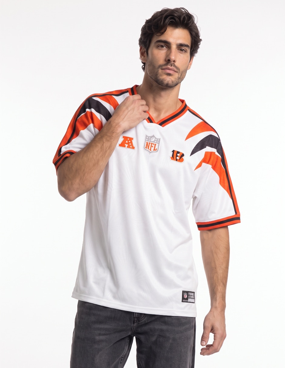 Playera deportiva para Fútbol americano Cincinnati Bengals de hombre
