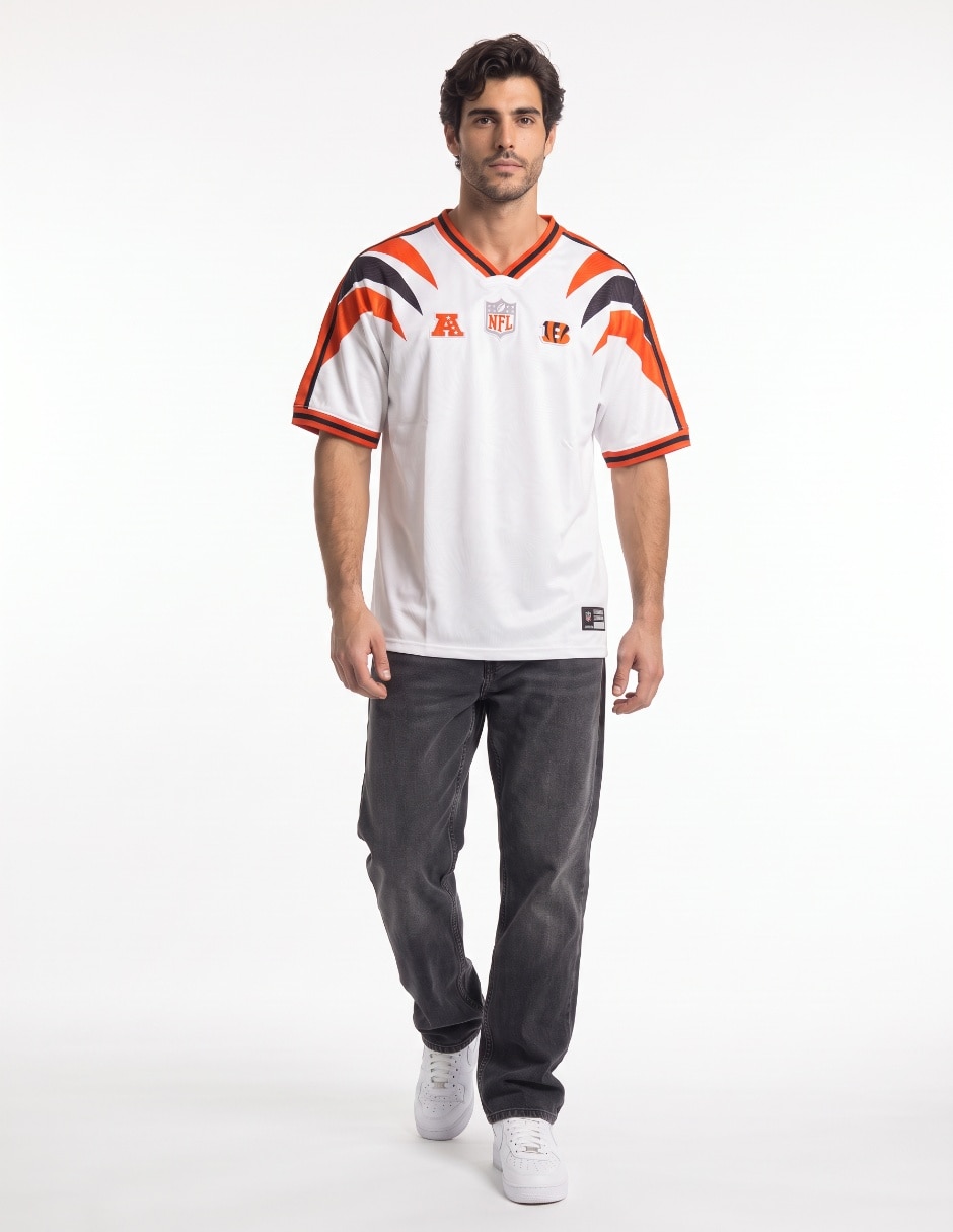 Playera deportiva para Fútbol americano Cincinnati Bengals de hombre 3