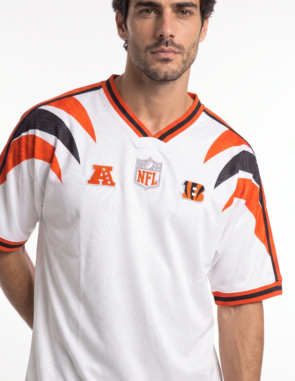 Playera deportiva para Fútbol americano Cincinnati Bengals de hombre 4