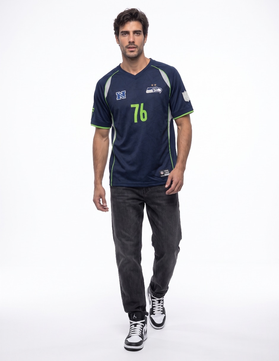 Playera deportiva para Fútbol americano Seattle Seahawks de hombre 3