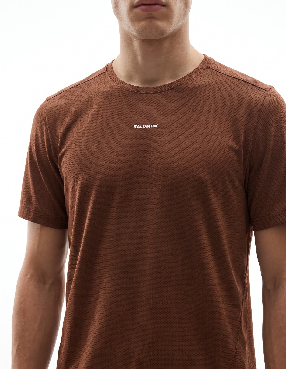 Playera deportiva para correr de mujer 4