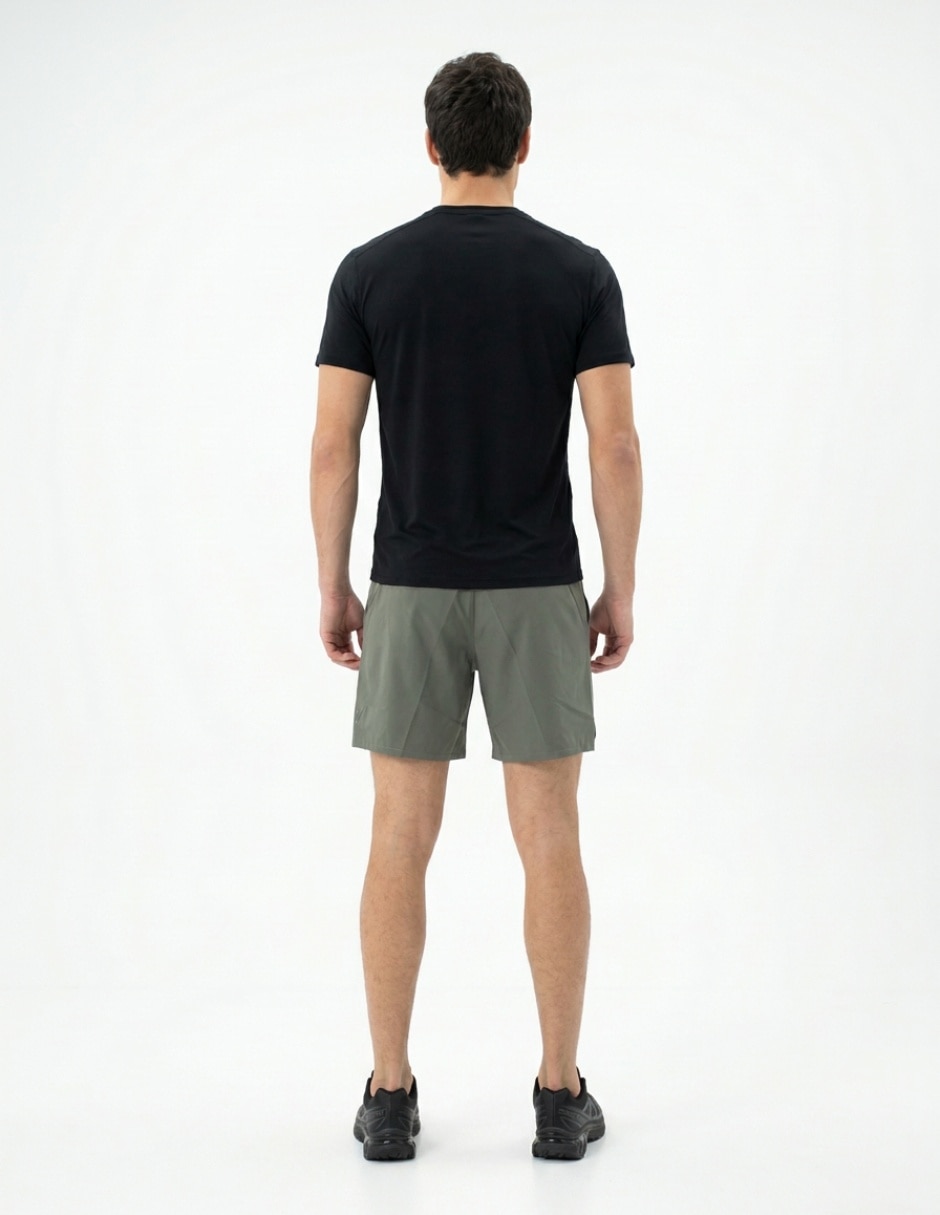 Short con bolsillos para correr hombre 2