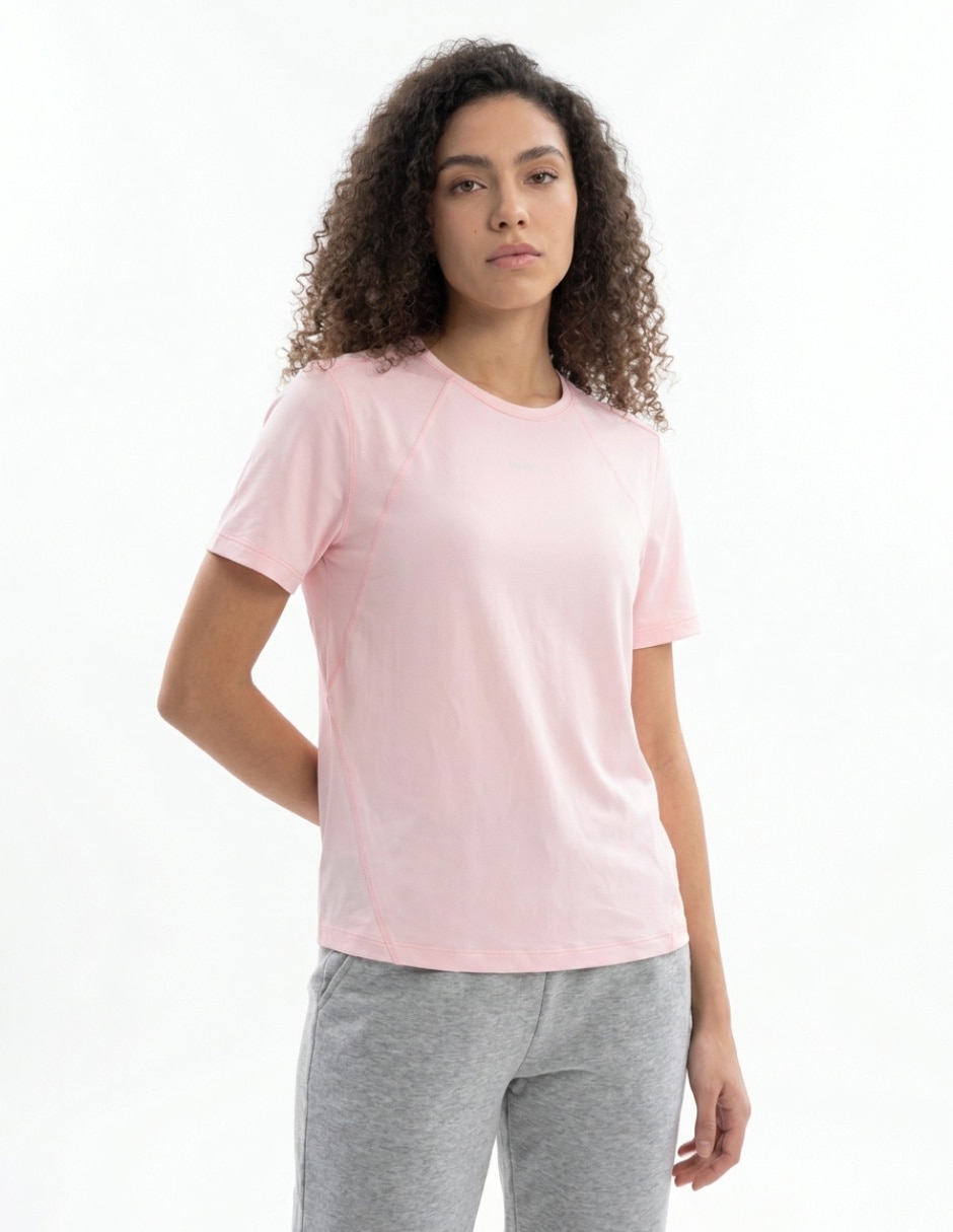 Playera deportiva para correr de mujer