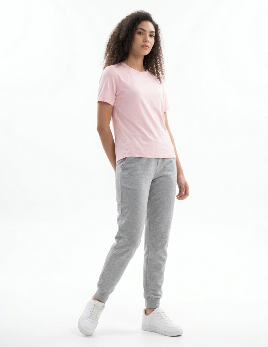 Playera deportiva para correr de mujer 3