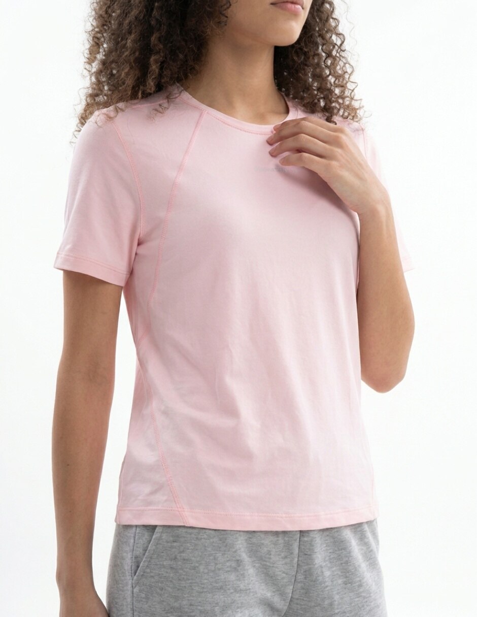 Playera deportiva para correr de mujer 4