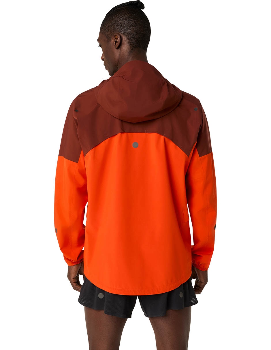 Chamarra para correr asics metarun legend jacket de hombre