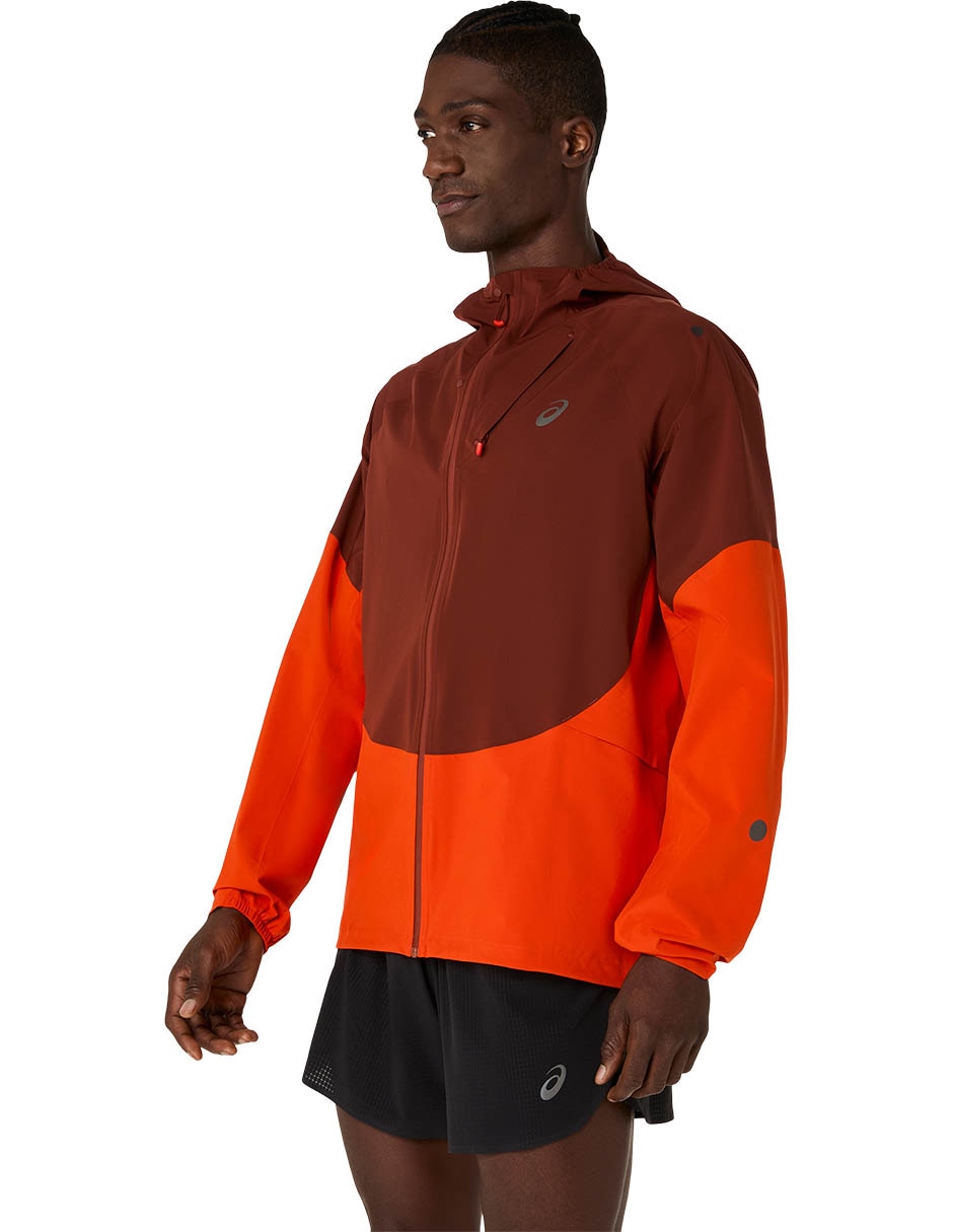 Chamarra para correr asics metarun legend jacket de hombre