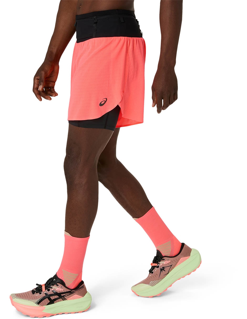Short con bolsillos Asics para correr hombre