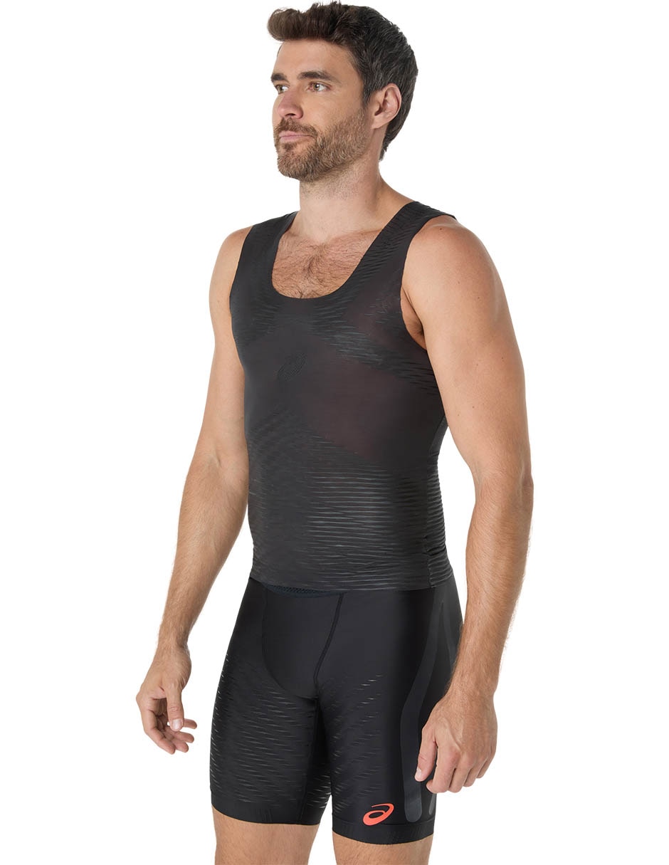 Playera deportiva para correr Asics de hombre