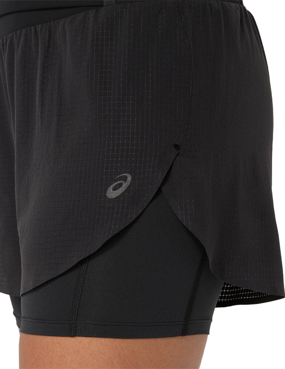 Short con malla Asics para correr mujer