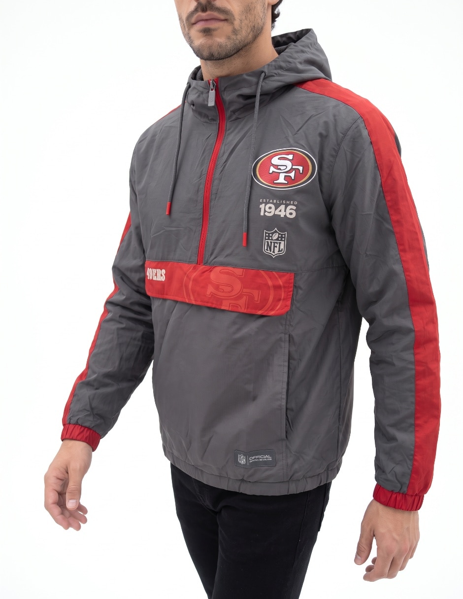 Chamarra para fútbol americano football teams San Francisco 49ers NFL de hombre 4