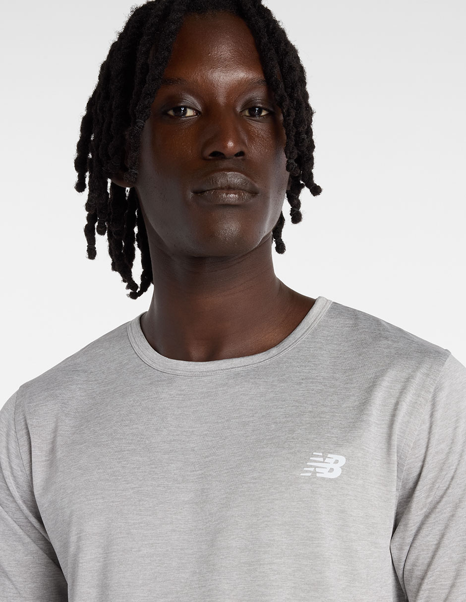 Playera deportiva para correr de hombre 5