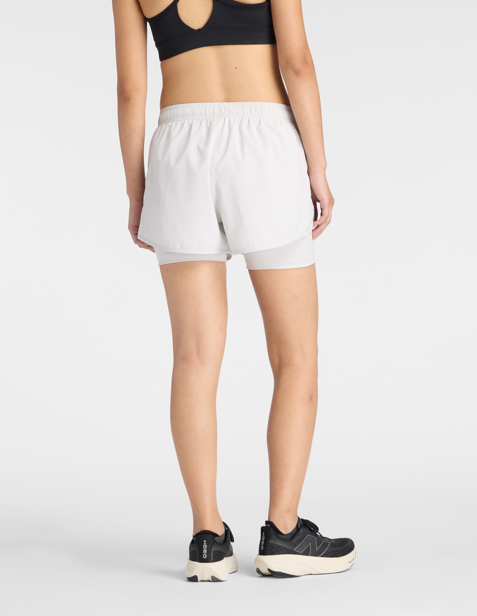Short con malla para correr mujer 4