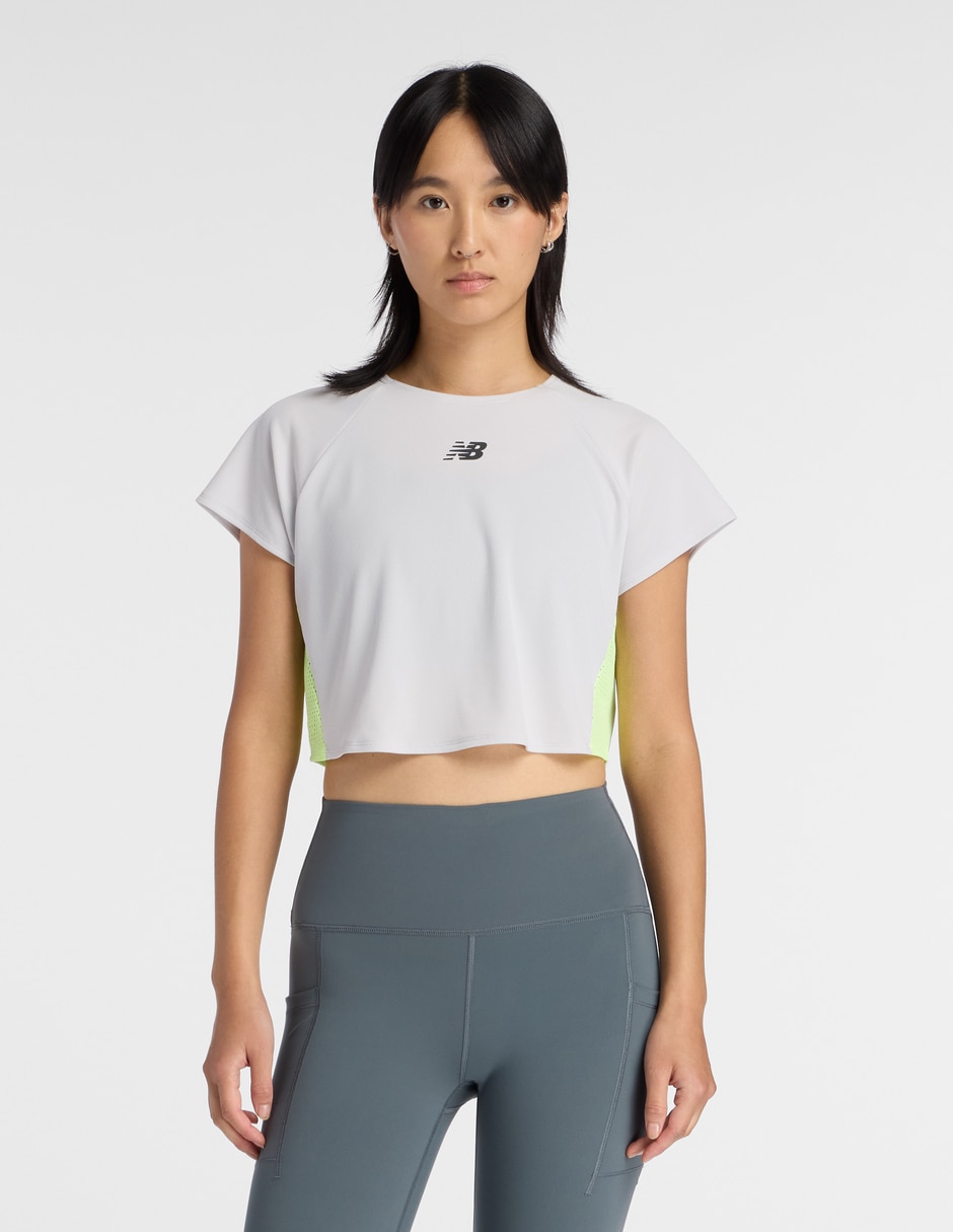 Playera deportiva para correr de mujer