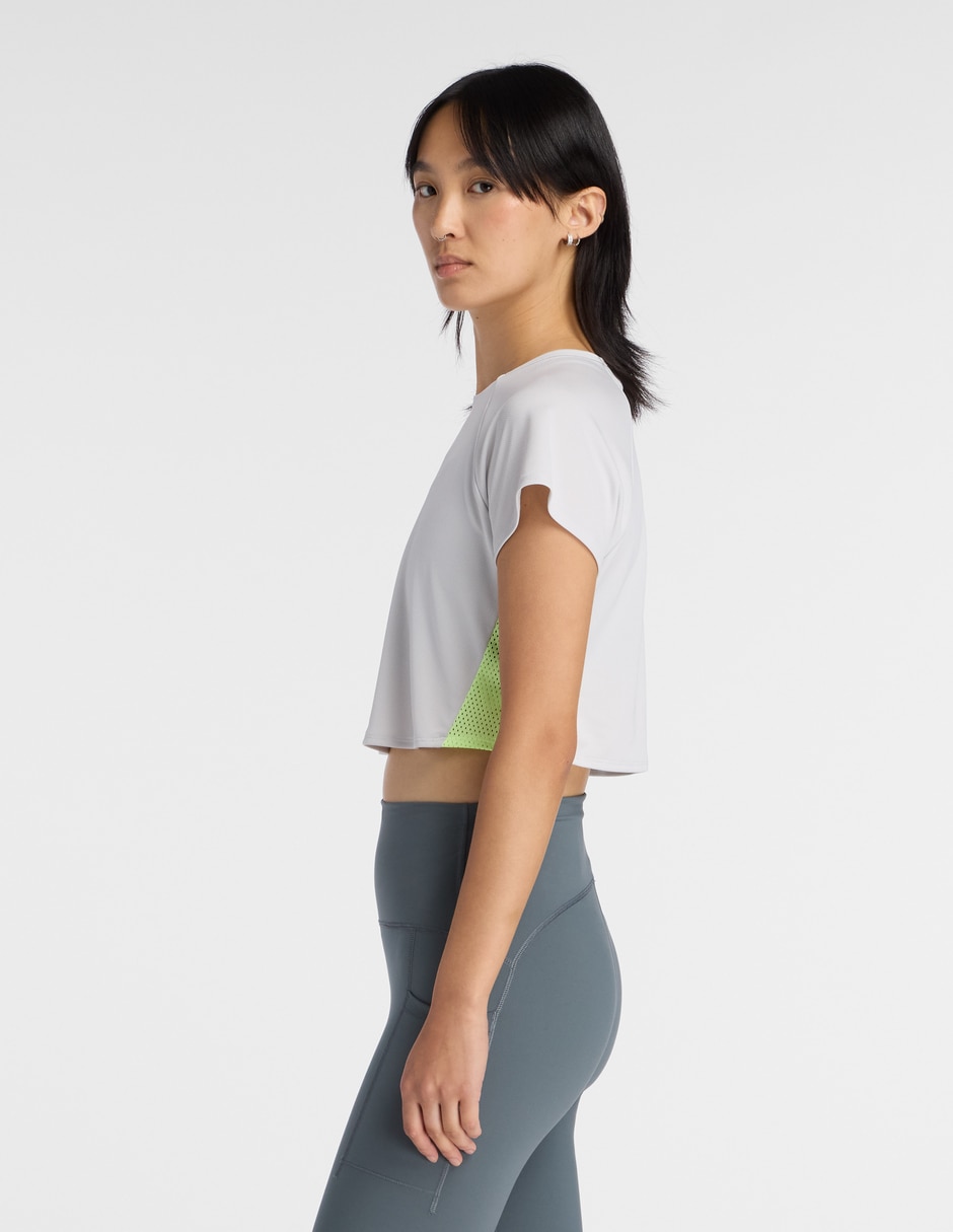 Playera deportiva para correr de mujer 4