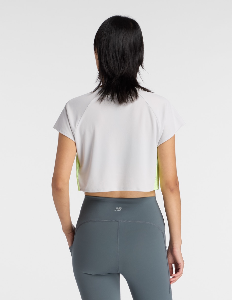 Playera deportiva para correr de mujer 5