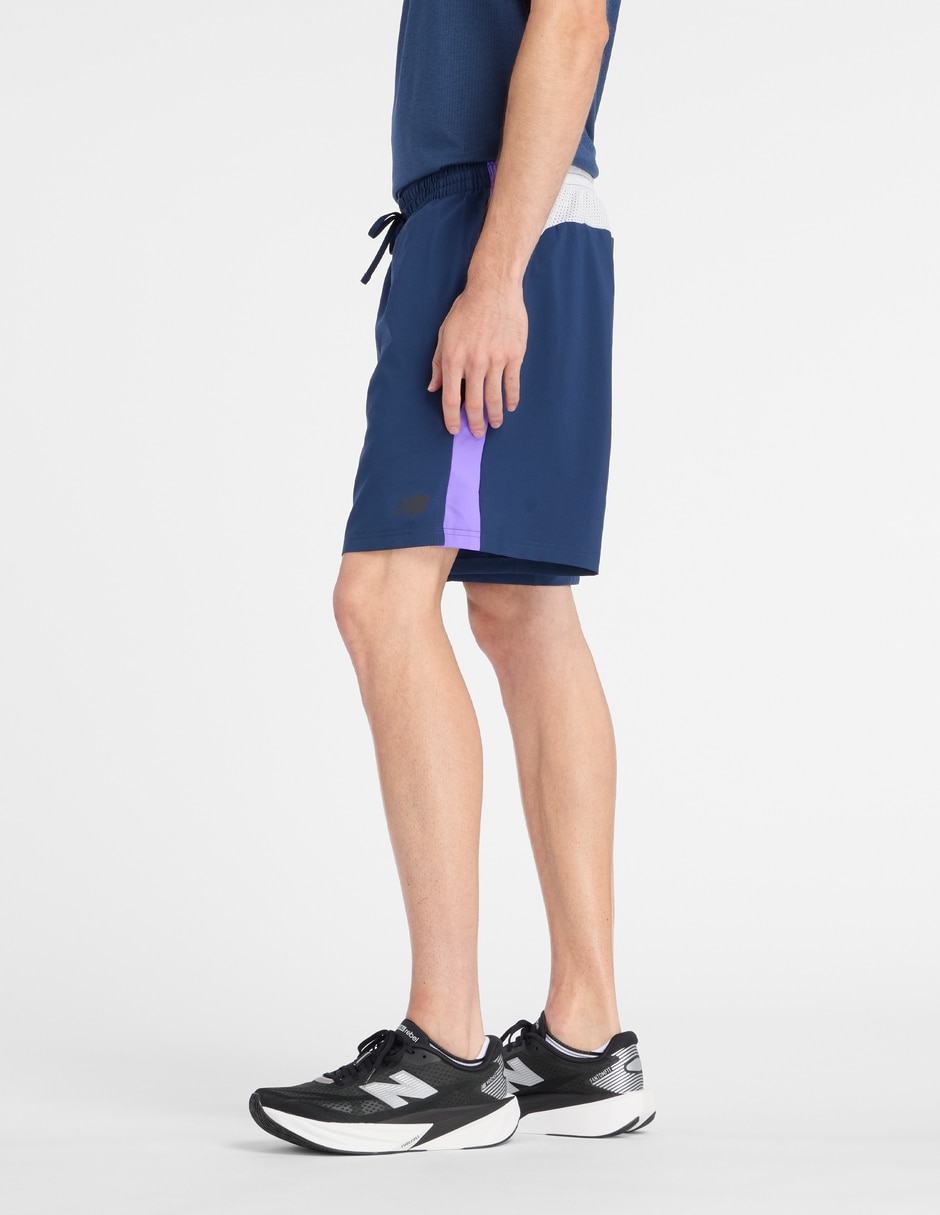 Short con bolsa para correr hombre 2