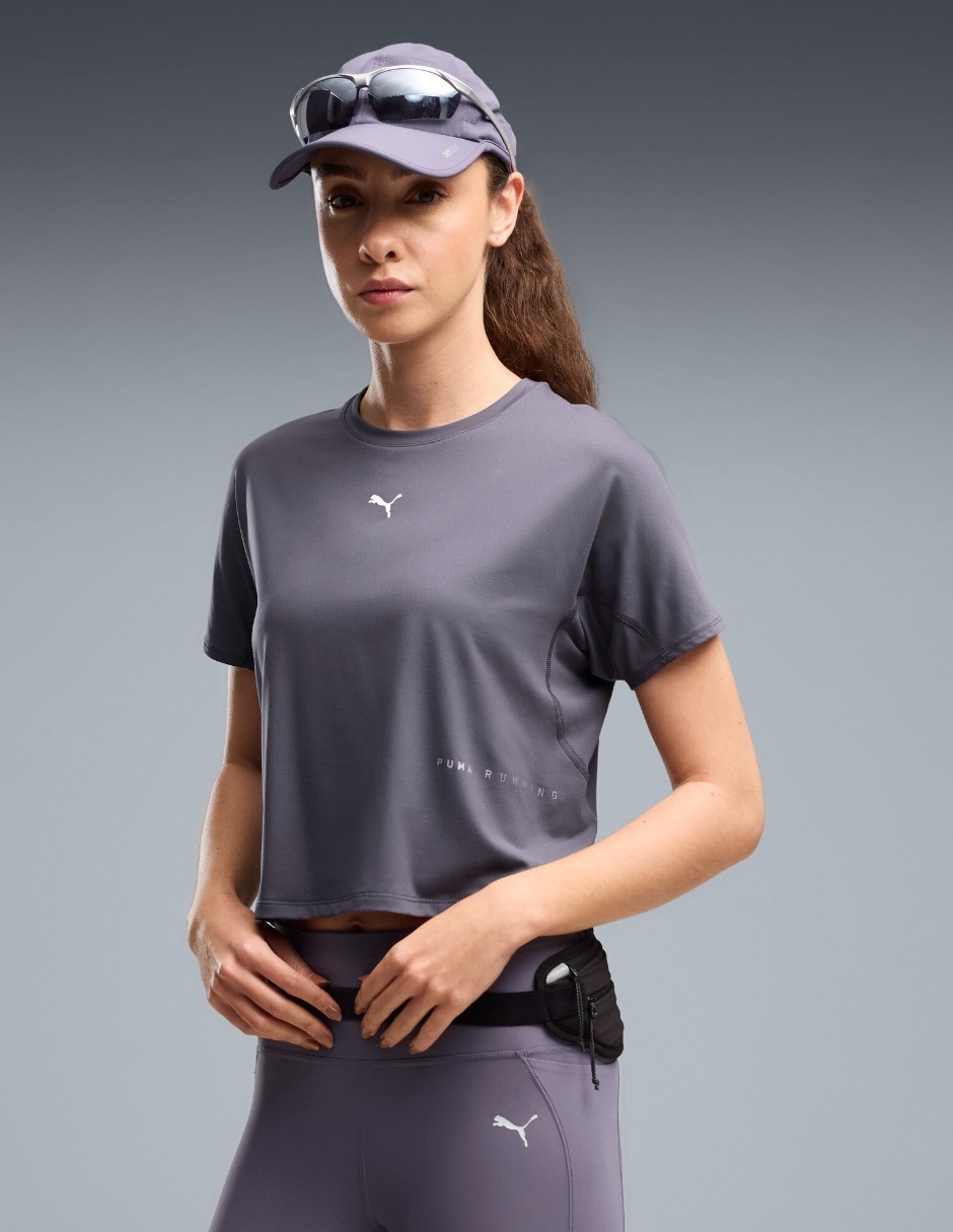 Playera deportiva para correr de mujer Playera deportiva para correr de mujer