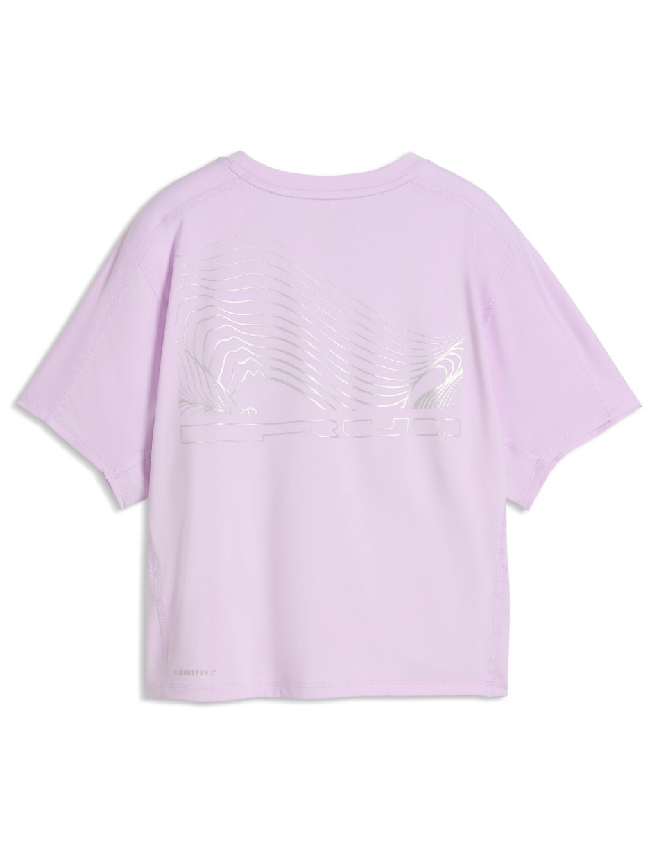 Playera deportiva para correr de mujer 2