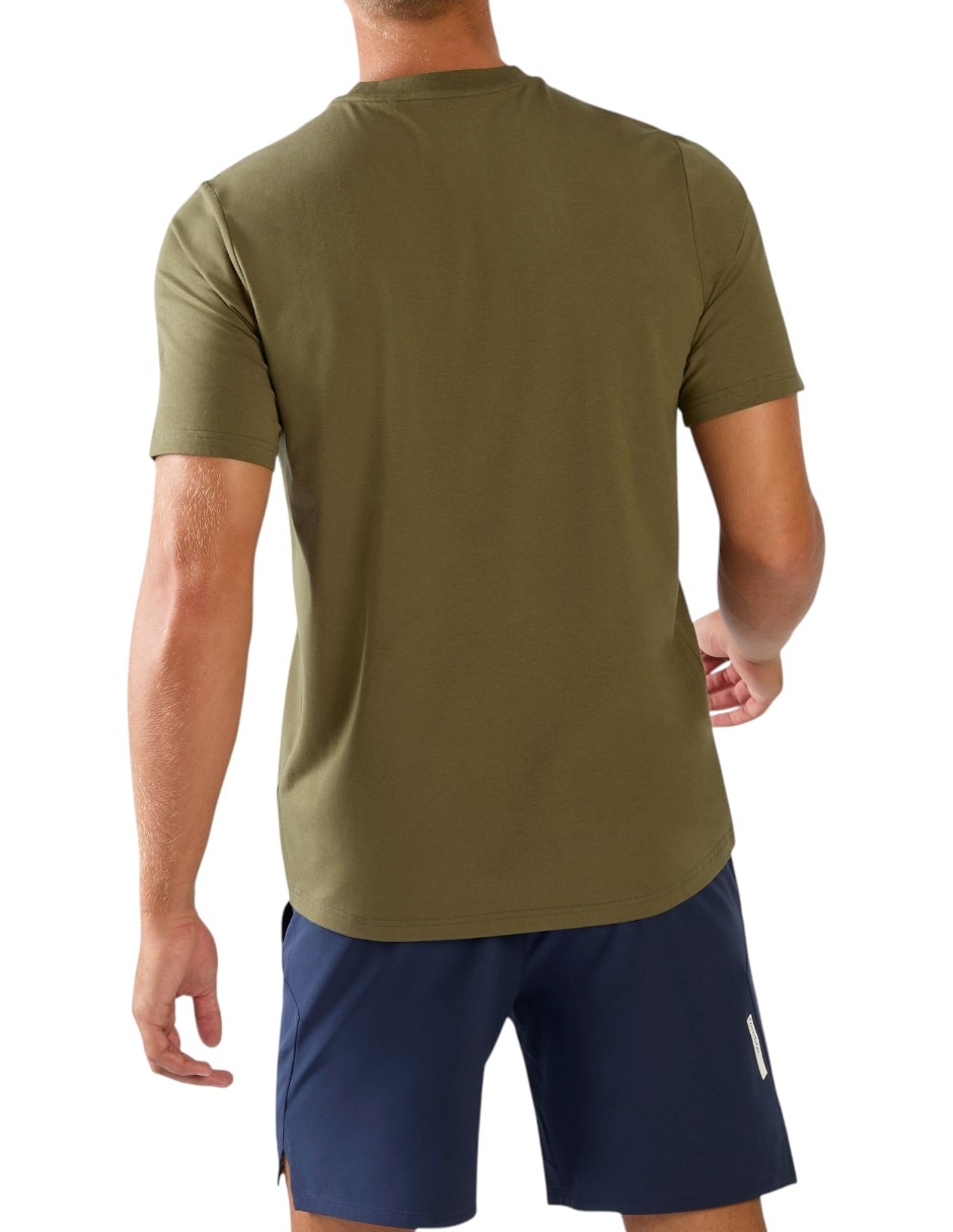 Playera deportiva para correr de hombre