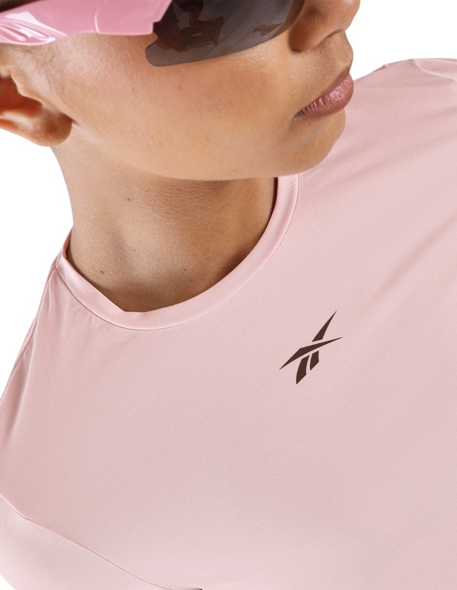 Playera deportiva para correr de mujer