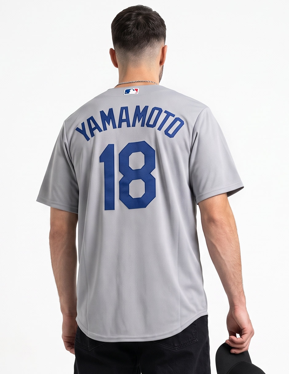 Jersey de Los Angeles Dodgers conmemorativo jugador para hombre 6