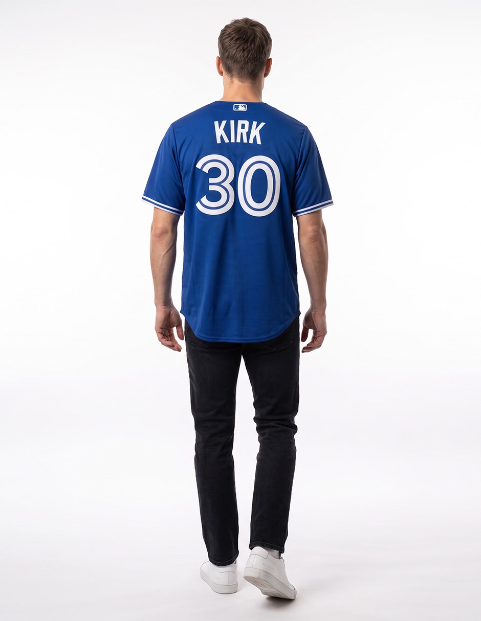 Jersey de Toronto Blue Jays conmemorativo jugador para hombre 6