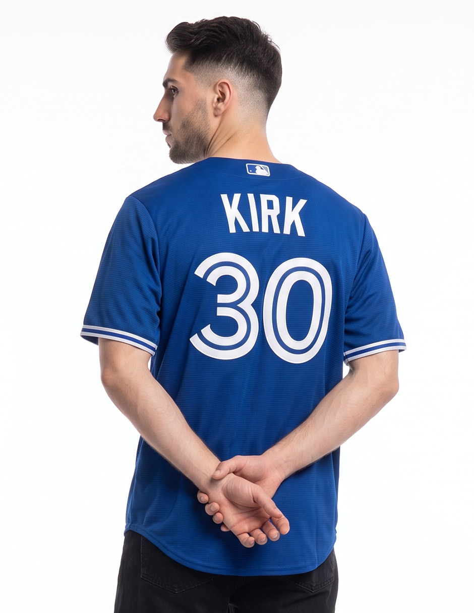 Jersey de Toronto Blue Jays conmemorativo jugador para hombre 7