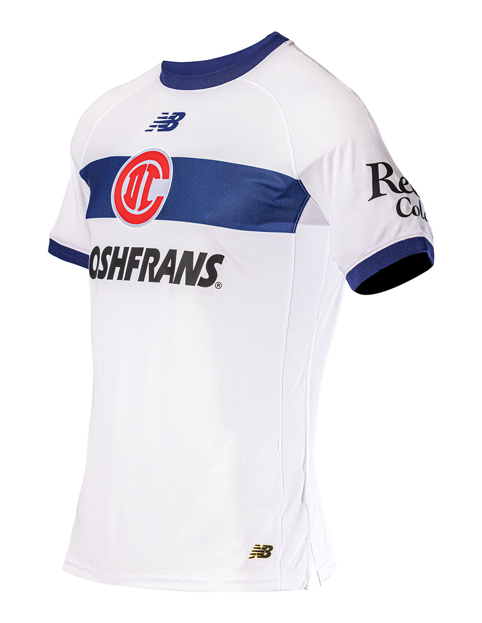 Jersey de club deportivo toluca visitante de manga corta jugador para hombre 2