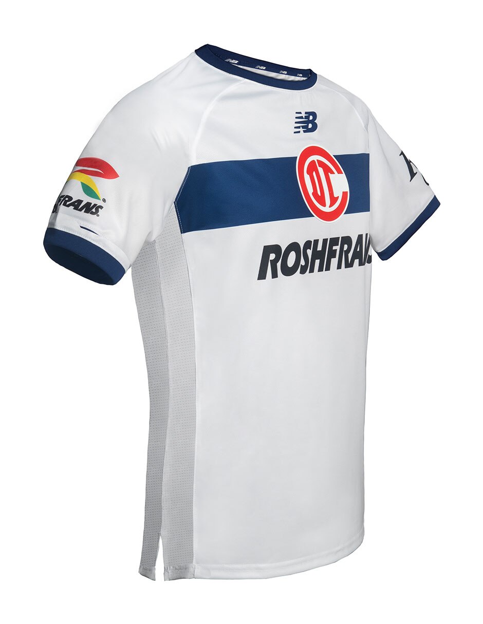 Jersey de club deportivo toluca visitante de manga corta jugador para hombre 3