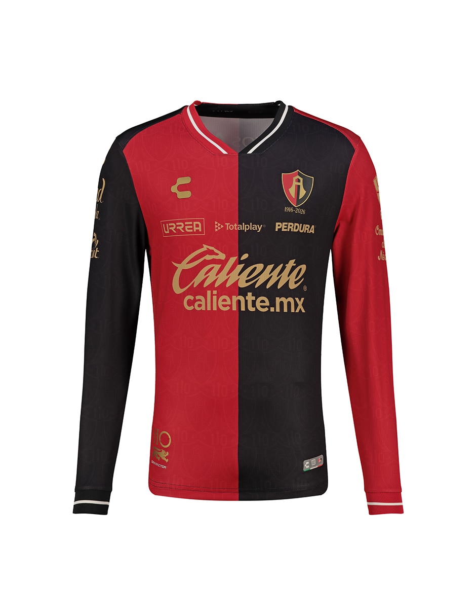Jersey de Atlas Fútbol Club Local de No aplica manga Larga Jugador para Hombre